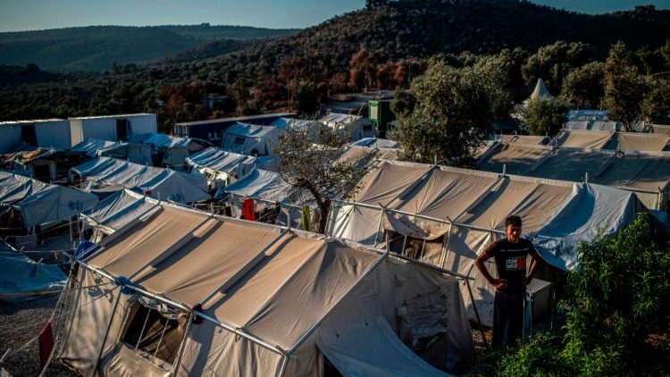 Izbjeglički kamp na otoku Lezbosu