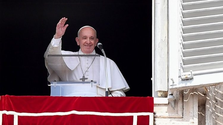 教皇フランシスコ、2019年9月1日、バチカンでの日曜正午の祈り