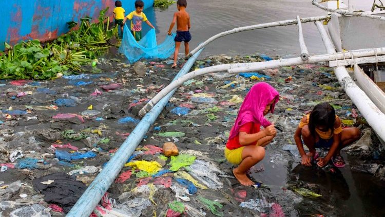 Environmental degradation in the Philippines. 