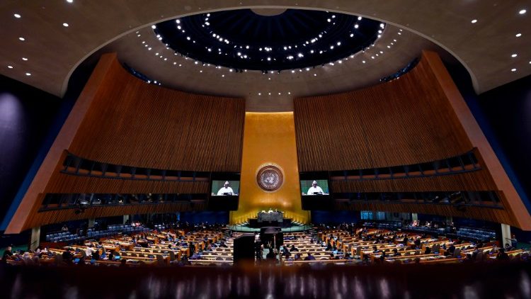 Die Vereinten Nationen bei ihrer Vollversammlung New York