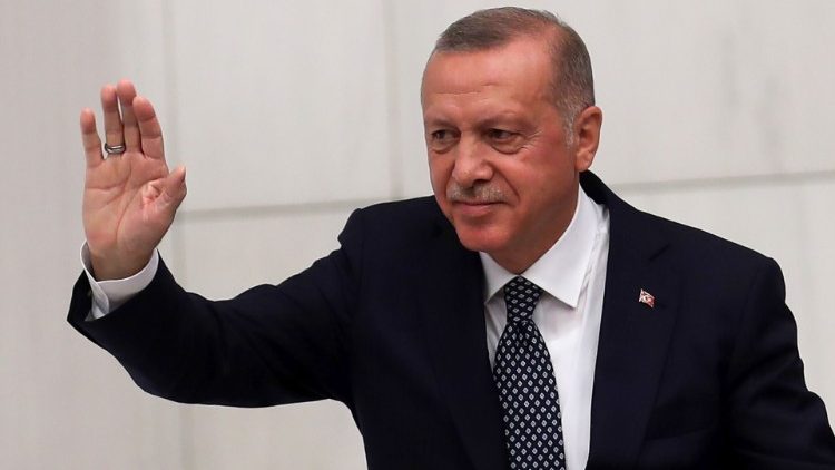 Mitinitiator des Projekts ist der türkische Präsident Tayyip Erdogan, hier bei einer Rede bei der UN-Vollversammlung