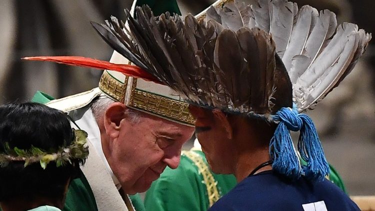 Papa Francisco na Missa de abertura do Sínodo para a Amazônia
