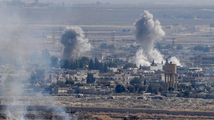 सीरियाई क्षेत्र पर तुर्की हमले 