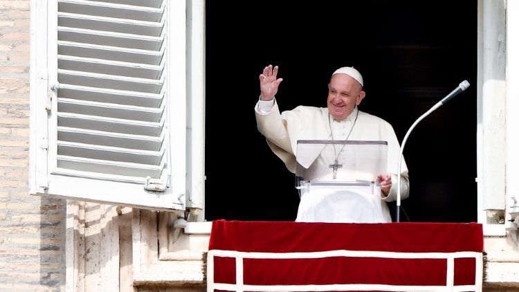 教皇フランシスコ、2019年10月20日、バチカンでの日曜正午の祈り