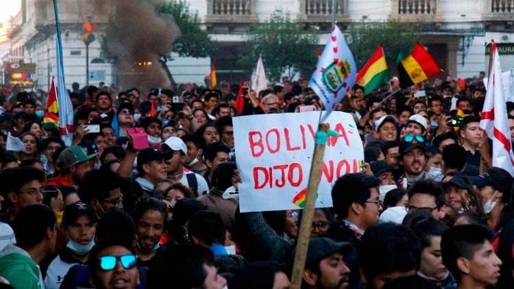 الاحتجاجات في بوليفيا