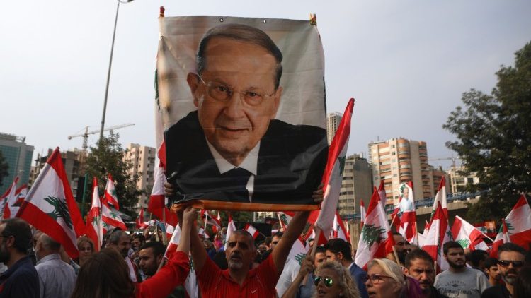 Demonstration im Libanon