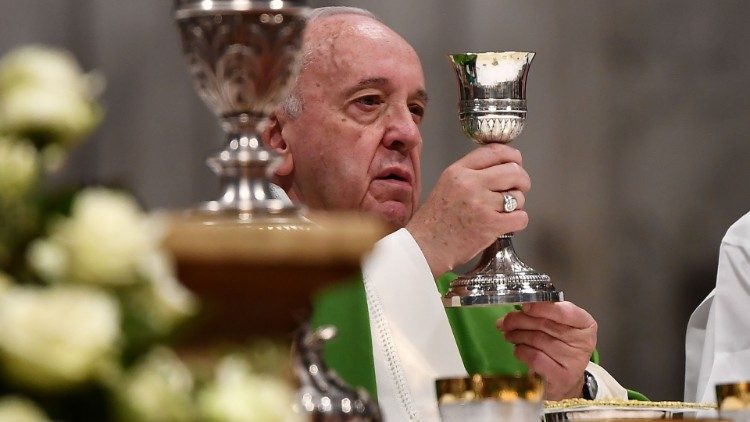 Pope Francis celebrates Mass marking the World Day of the Poor