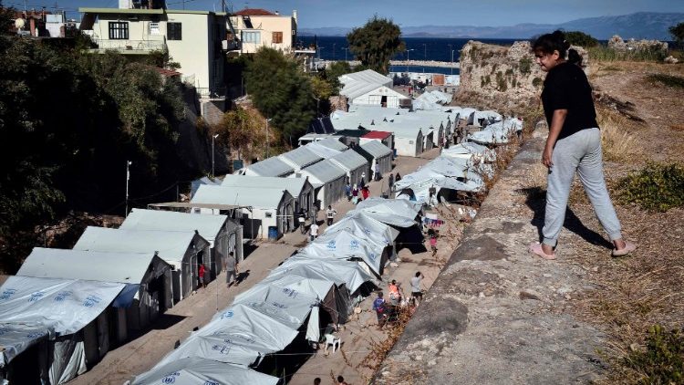 Campi di accoglienza dei migranti in Grecia 