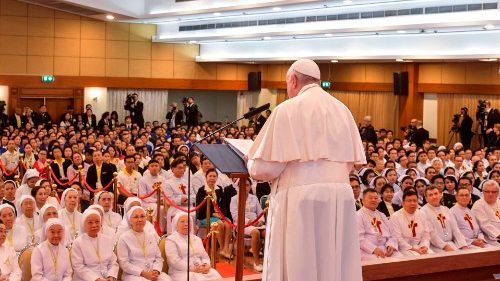 Wortlaut: Papstrede bei Besuch in einem Krankenhaus in Thailand