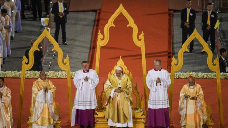 THAILAND-RELIGION-POPE