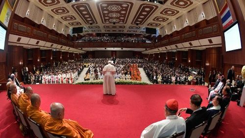 Wortlaut: Papstrede an Religionsvertreter in Thailand