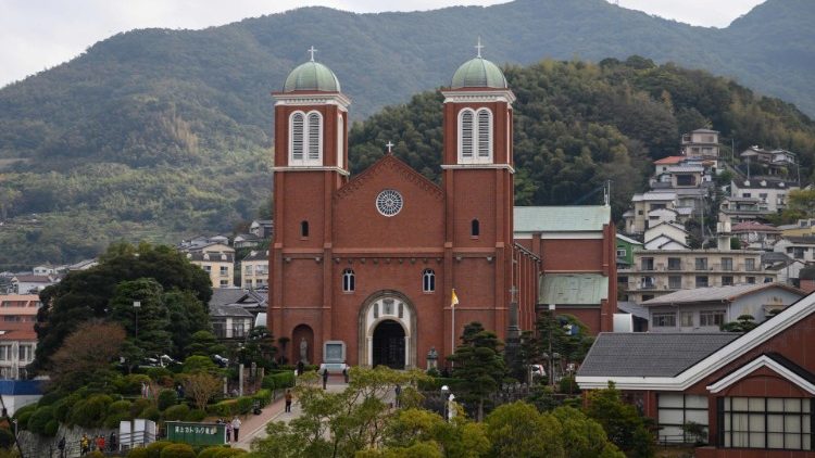 La cattedrale di Urakami a Nagasaki, conosciuta anche come Cattedrale dell'Immacolata Concezione