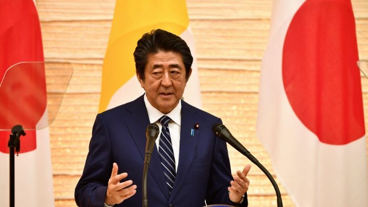Japonijos ministras pirmininkas Shinzo Abe 