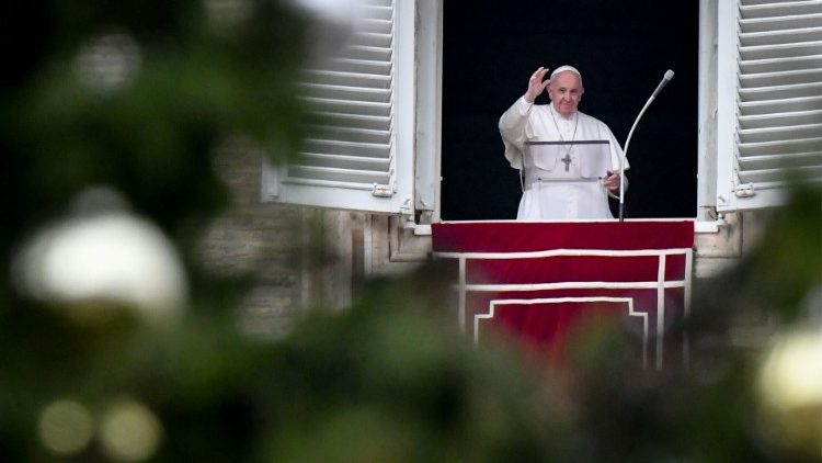 قداسة البابا فرنسيس التبشير الملائكي 8 كانون الأول ديسمبر 2019