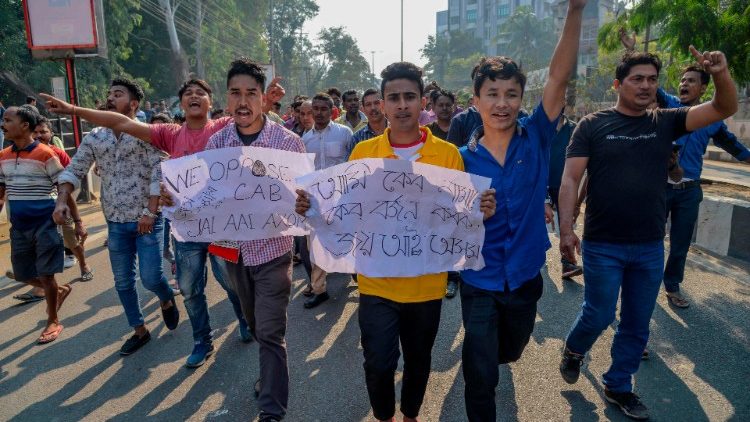 Proteste gegen das neue indische Einwanderungsgesetz