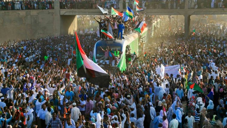 Une manifestation pour fêter la première année du mouvement de protestation au Soudan, le 20 décembre 2019. 
