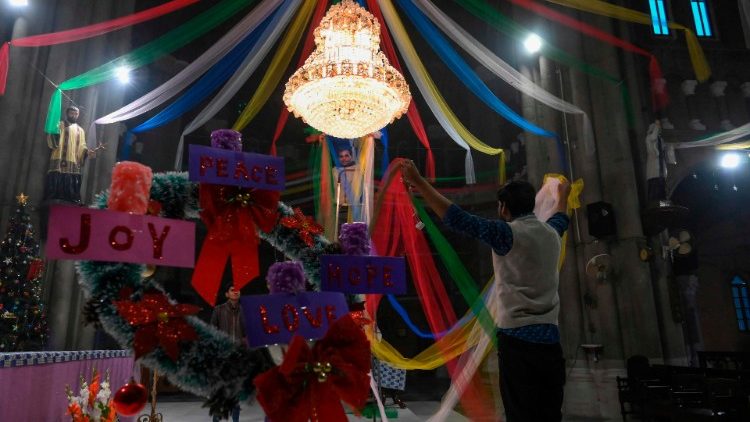 Christen in Lahore bereiten sich auf Weihnachten vor