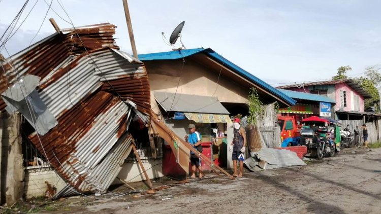 Наступствы тайфуна на Філіпінах. Ілюстрацыйнае фота