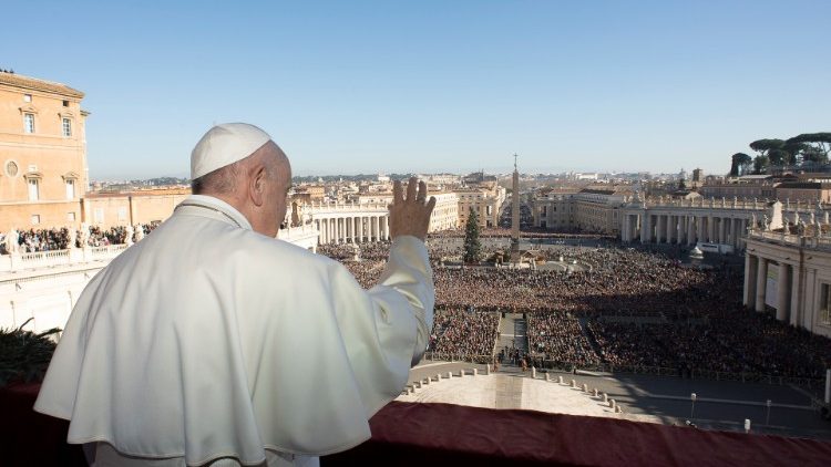 教宗问候罗马城和全世界