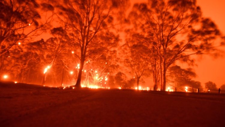 The fires in Australia