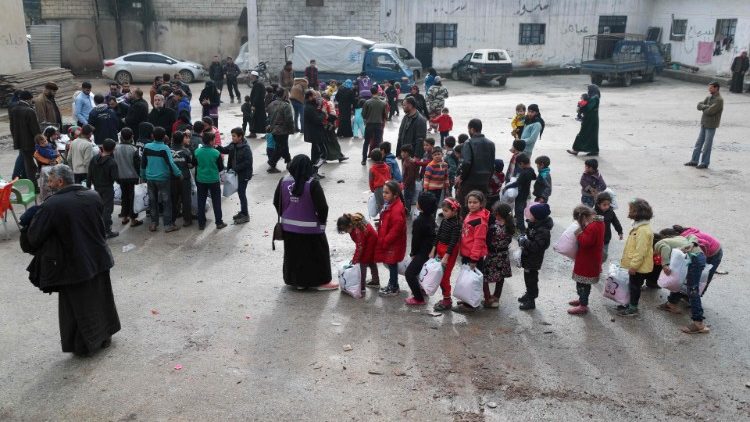 Сирийски деца разселени поради конфликта