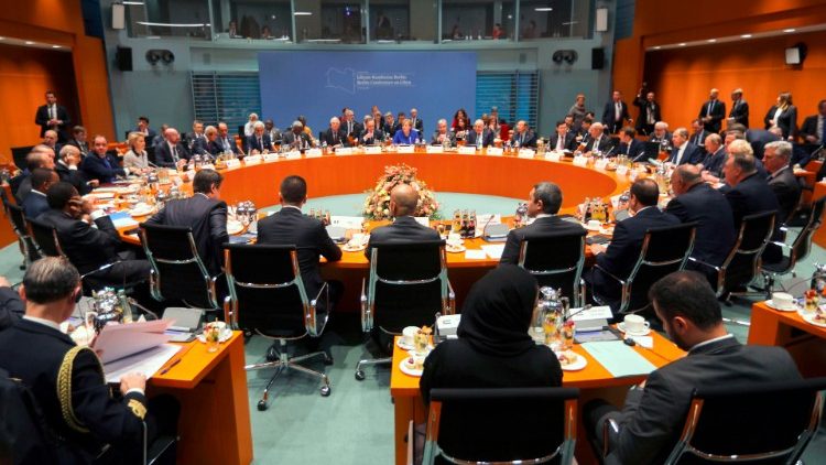 Срещата на върха в Берлин за кризата в Либия, 19 януари 2020