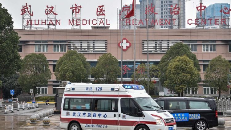 Le centre de traitement médical de Wuhan, Chine - 24 janvier 2020