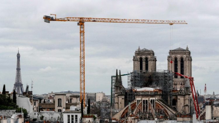 Trwa odbudowa katedry Notre-Dame
