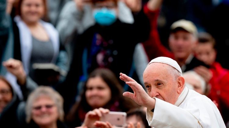 Pope Francis holds the weeklyh General Audience in St. Peter's Square