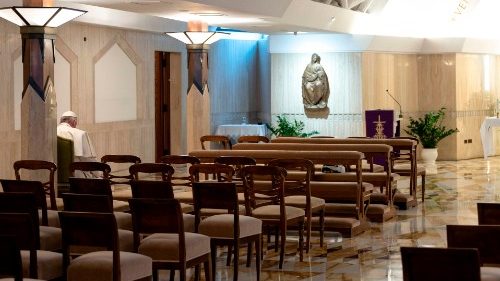 Transmissão da Missa na Santa Marta prossegue nesta semana