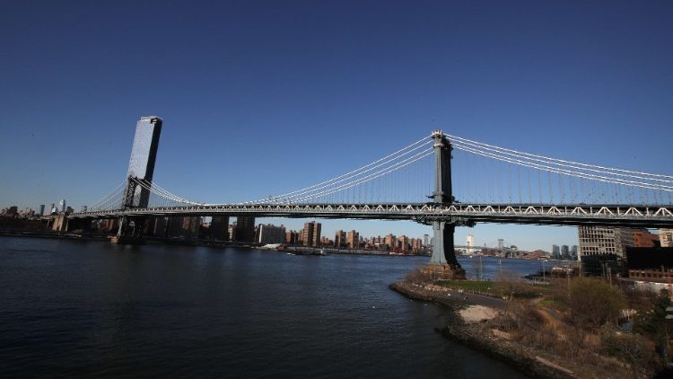 Manhattan Bridge, New York City. 