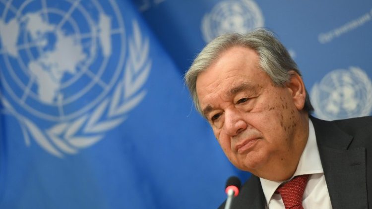 Secretario General de las Naciones Unidas, António Guterres.