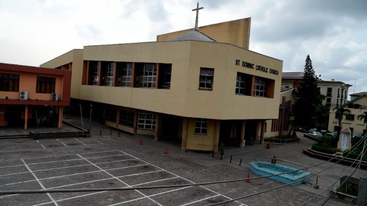 Uma igreja católica na Nigéria