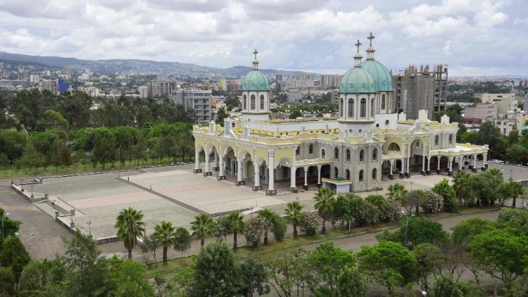 Catedral ortodoxa em Adis Abeba