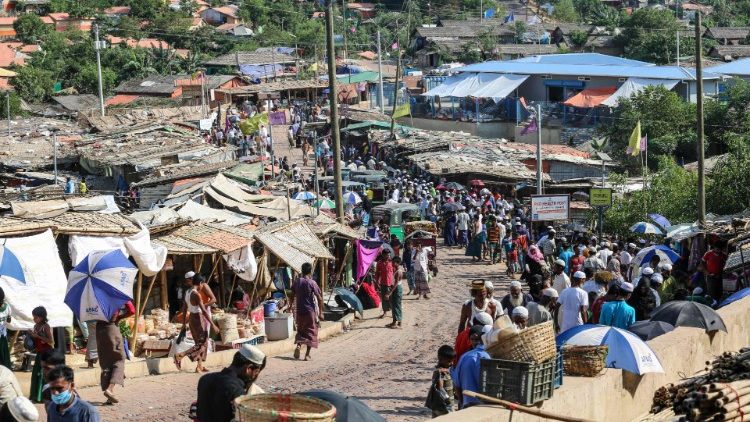 Cox´s Bazar in Bangladesch: eine Million Flüchtlinge aus Myanmar