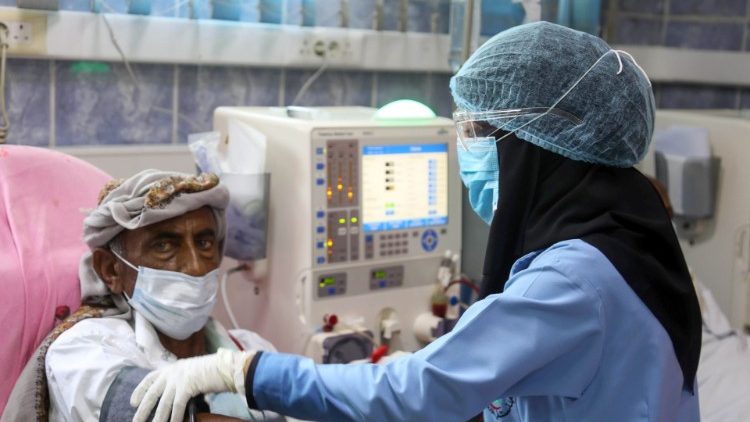 Пациент в болница в Йемен