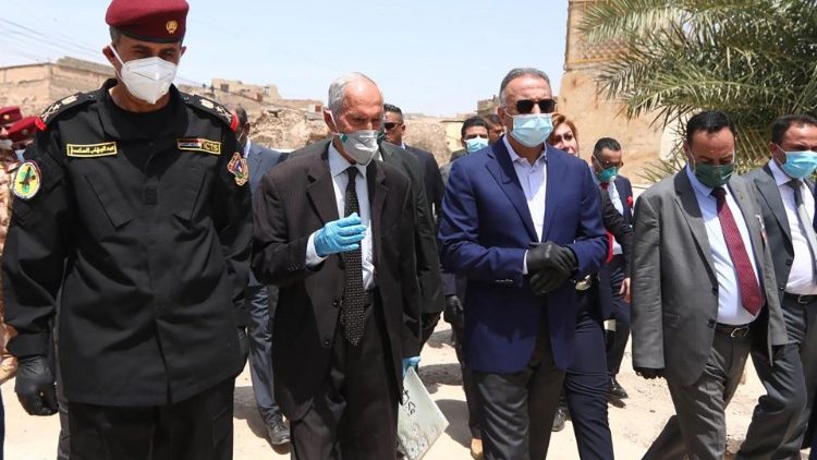 Visite du Premier ministre Mustapha Al-Kazimi à Mossoul