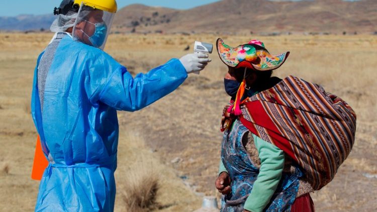 Das Coronavirus ist mittlerweile überall auf der Welt verbreitet, hier eine Szene aus einer entlegenen Gegend in Peru nahe bei der bolivianischen Grenze