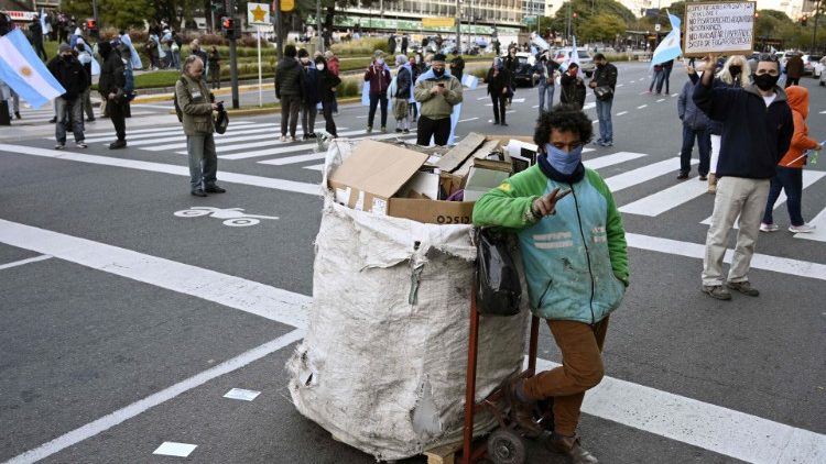 Argentina, zdravlje, virus, protest