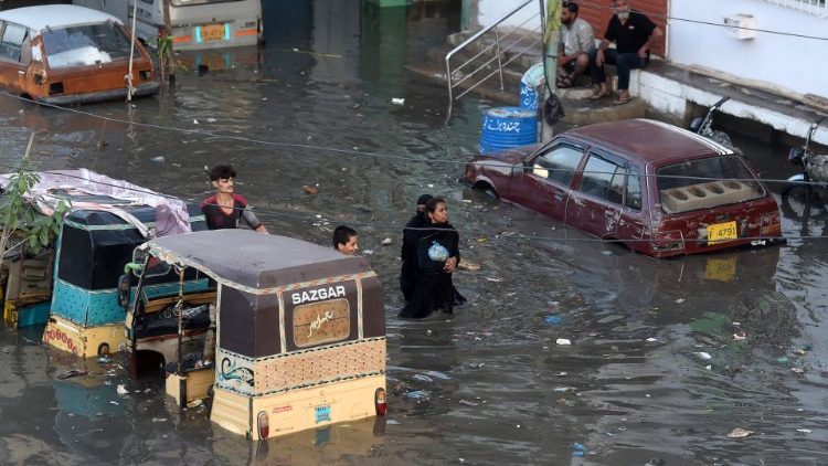 巴基斯坦豪雨成灾