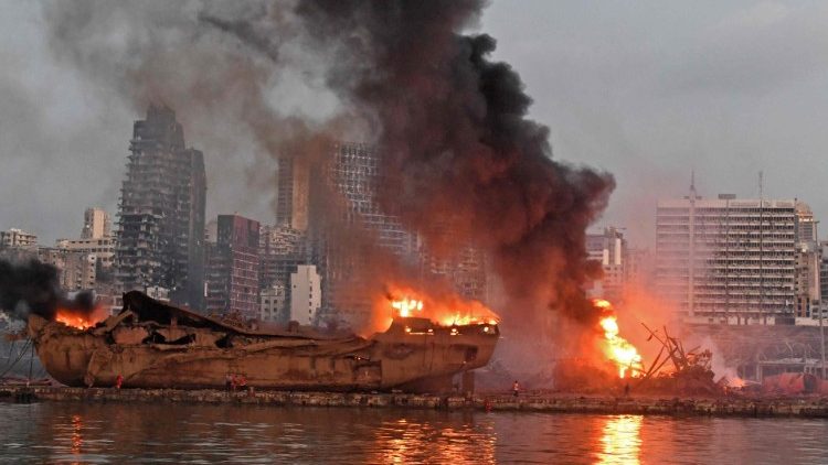 Експлозиите в Бейрут, 04 август 2020