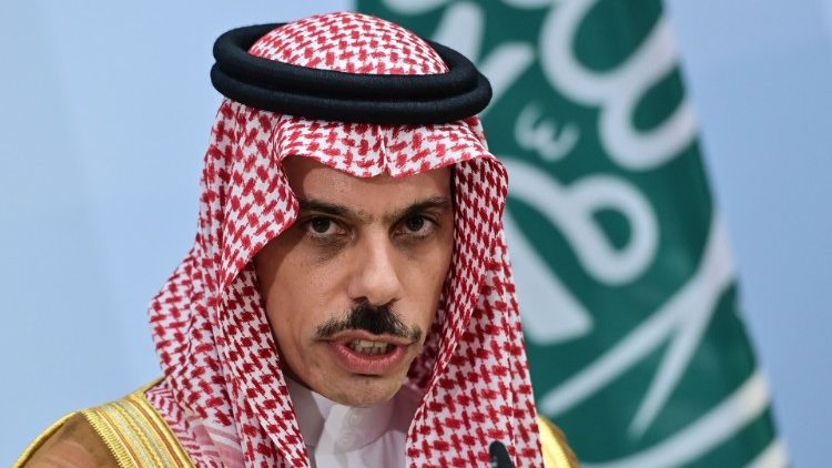 Саудитският министър на външните работи принц Файсал бин Фархан Ал Сауд