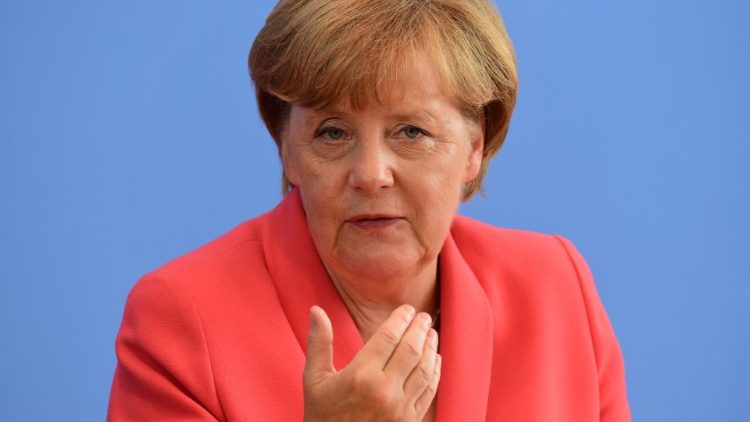 Ihren berühmten Satz hat Angela Merkel am Freitag bei einer Pressekonferenz noch einmal wiederholt