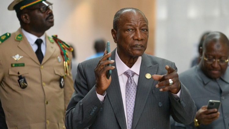 Guinea's President Alpha Conde