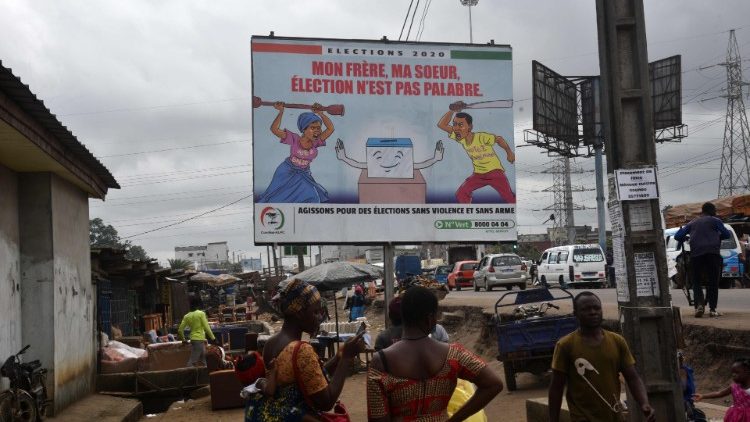 Costa D'Avorio: cartelli esortano ad elezioni pacifiche