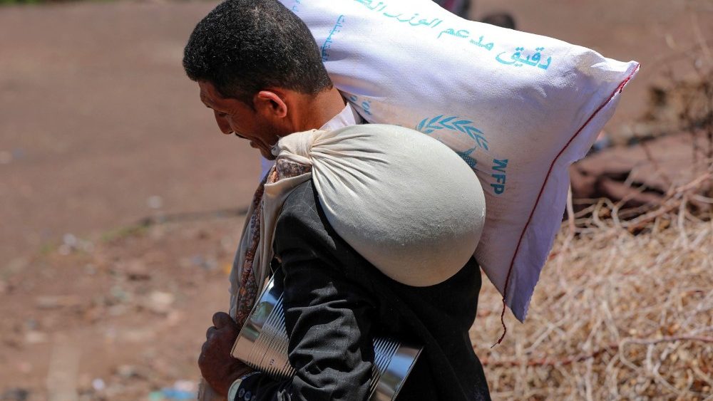  Aiuti alimentari inviati dalle Nazioni Unite nello Yemen 