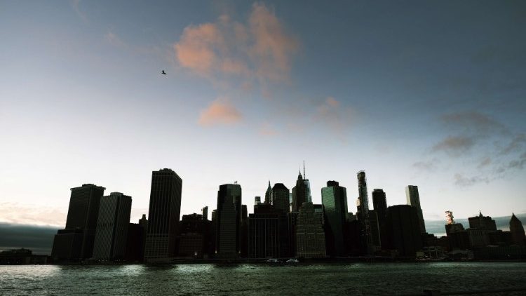 Pogled na New York, kjer se nahaja sedež OZN