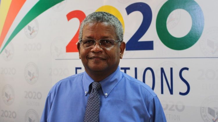 Wavel Ramkalawan, a Seychelle-szigetek új elnöke