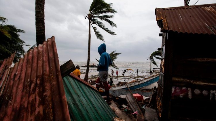 Le devastazioni degli uragani a Bilwi, Nicaragua