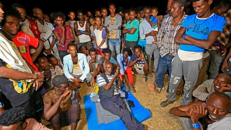 Flüchtlinge aus dem äthiopischen Norden im Sudan